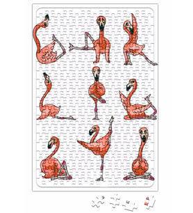 Flamingo Yoga Puzzle 240 Parça Yapboz