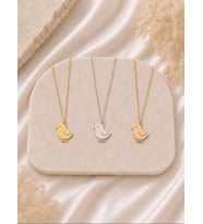 Kişiye Özel Minimal Civciv Kolye 925K Gümüş (Rose)