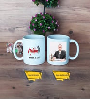 Hakim Kupa Bardak Beyaz Fotoğraflı Dünya Hakimler Günü Hediyesi