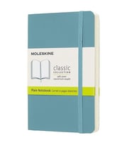 Moleskine Yumuşak Kapak Defter Mercan Mavisi (Çizgisiz - 9x14) - 5482