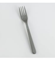 Gri Renk Lüks Plastik Çatal 25 Adet