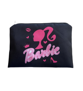 Schulzz Barbie Silhouette Clutch Çok Amaçlı Makyaj Çantası 15 X 24 CM