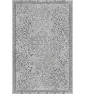 Eliana Home Baskılı, Yıkanabilir Kaymaz Taban Salon Halısı LNA1920 100x150 cm (Gri)