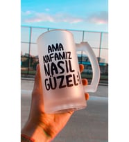 Buzlu Bira Bardağı, Serin ve Şık İçecek Sunumu için Ideal