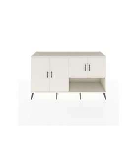 Kronos Konsol 6 Raflı 4 Kapaklı 176x59x99 Aytaşı-Aytaşı/Antrasit