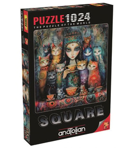 Anatolian 1024 Parça Square Büyülü Gözler Kare Puzzle