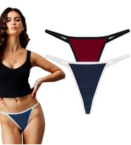 YohannesClub, Kadın, Thong String, Nazik Lastik Yapısı, Rahat Kesim (Model 1)