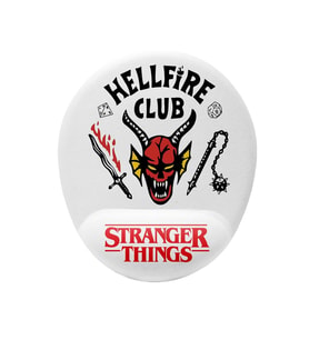 Stranger Things Hellfire Bilek Destekli Kaymaz Buruşmaz Kırılmaz Mouse Pad