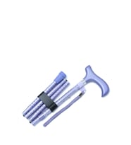 Me606 Katlanır Baston B044-2010 Mor Desenli - Standart