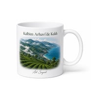 Arhavi Karadeniz Ruhu Doğası Hatıra Kupası Bardak Hediye Porselen Kupa