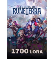 Legends Of Runeterra 1700 Lora Cash
