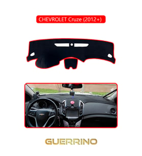 CHEVROLET Cruze (2012+) ;TORPİDO KORUMA HALISI KIRMIZI KENAR