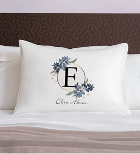 BK Gift Kişiye Özel İsimli Pamuklu Yastık Kılıfı-3 50x70cm , Sevgiliye Hediye, Ev Hediyesi, Tasarım Ev Tekstili