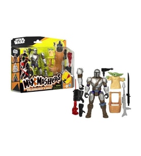 Star Wars Mixmashers Deluxe Figür Mando And Grogu F9481-G0300