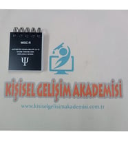 WISC-R Zeka Ölçeği KÜPLERLE DESEN KARTLARI
