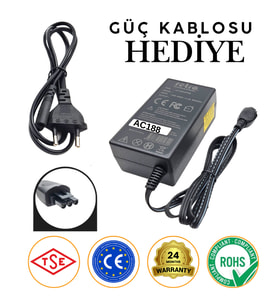 Hp +32V 1094mA +12V 250mA 38W Printer (Yazıcı) Adaptörü (Siyah)