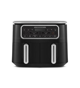 Karaca Air Pro Cook Duo Tandır XXXL Airfryer Black Silver 8L