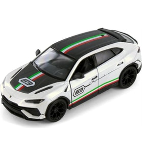 Kinsmart Lamborghini Urus Çek Bırak Araba 1:38 Diecast Model Araba Dekalli Turkuaz