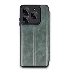 General Mobile Era 30 Kılıf Flip Cover - Koyu Yeşil