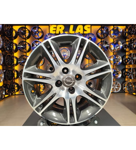 4 Adet OPEL ASTRA ORIJINAL 6*16 4*100 ET40 56.6 GUN MACK JANT REVİZE EDİLMİŞ (Takım)