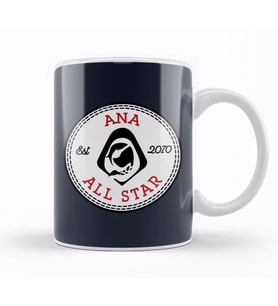 Ana Overwatch All Star Converse Kupa Bardak Porselen