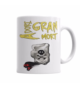 Sudden Death Rune Adori Gran Mort Kupa Bardak Porselen
