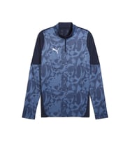 Puma Teamcup Traınıng 1/4 Zıp Top Erkek Futbol Uzun Kollu Antrenman Üstü 65916406 Lacivert