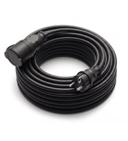 Elektrikli Araçlar ve Yüksek Güç Çeken Cihazlar İçin 3X2,5mm TTR Bakır Premium 15Mt Uzatma Kablosu IP44 Onaylı-
