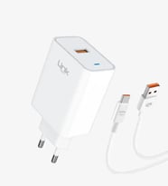 T461e Strong ECO 45W PD Turbo Hızlı Şarj Adaptörü (120W Destekli) (Beyaz)
