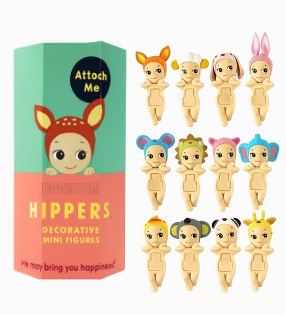 Sonny Angel Hippers ミニフィギュア セット 28個 Sonny Angels Hippers Sürpriz Decorative Serisi Koleksiyonluk Mini