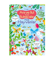 Ara ve Bul Resimli Bulmacalar Minik Hayvanlar TÜBİTAK Popüler Bilim Yayınları