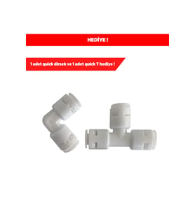 Ihlas Aura Cebilon Compact Uyumlu Su Arıtma Cihazı Kartuşlu 5'li Filtre Seti (Beyaz)