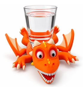 3D Baskı Dinozor Bardak Altlığı – Bardak Konunca Hareket Eden Eğlenceli Sürpriz Coaster Turuncu