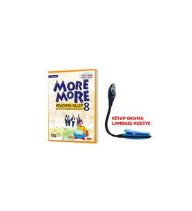 Kurmay Yayınları 2025-2026 Müfredat İngilizce 8 MORE&MORE READING COMPREHENSION SKILLS (Çok Renkli)