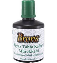Brons Tahta Kalem Mürekkebi 100 CC Yeşil BR-355