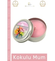 #Mum Dekoratif Hediyelik Şık Modern Tasarım Metal Kutu Kokulu Mum Oda Kokusu 120G Teneke Kutu