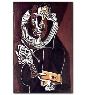Cakatablo Portrait of a Painter, after El Greco 1950 by Pablo Picasso MDF Tablo