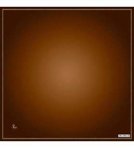 Degrade Desen Black Seri Twill Eşarp Eşarp Askısı ile Birlikte 90x90 cm Kahveren