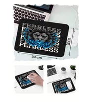 Fearless Aslan Tasarımlı 33x28 Cm Mousepad Kaymaz Taban Rahat Konforlu Mouse Pad