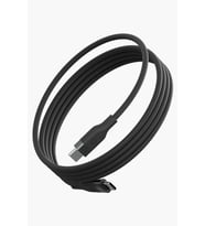 Helix 1.5M 100W Manyetik Katlanma Özellikli Type-C to Type-C PD Hızlı Şarj Kablo - Siyah