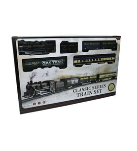 18 Parça Sesli Işıklı Pilli Tren Seti 9170 (Karışık)