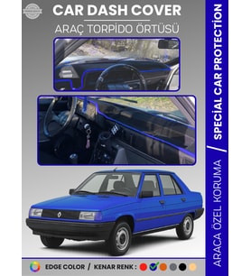 RENAULT 9 BROADWAY Torpido Örtüsü Ön Göğüs Koruma Araca Özel Çatlamayı Önler Kaymaz Kolay Montaj