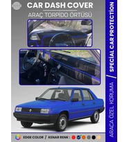 RENAULT 9 BROADWAY Torpido Örtüsü Ön Göğüs Koruma Araca Özel Çatlamayı Önler Kaymaz Kolay Montaj