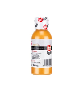 Red Apple Metalik Kumaş Boyası 100 ml Turuncu 