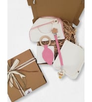 2Stories Hediyelik Organik Müslin Kız Pembe Mini Set (Pembe)