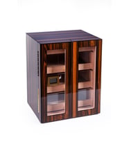 PremiumQuality Santa Rosa Ahşap 4 Çekmeceli Sedir Humidor Puro Kutusu