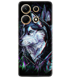 Infınix Note 30 Kılıf Silikon Desen Özel Seri Dog Eyes 1761
