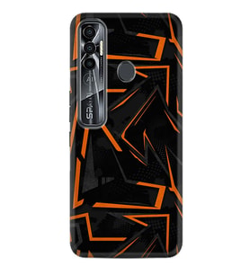 Tecno Spark 6 6 Go 8C 8 Pro 7 7 Spark 9 Pro Kılıf Desemli Silikon Zigzaglar 1651
