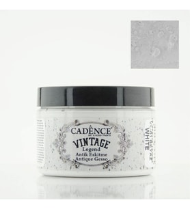 Cadence Vintage Legend Antik Eskitme 150 ml. VL-01 BEYAZ 