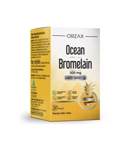 Ocean Bromelain 500 Mg Takviye Edici Gıda 30 Kapsül